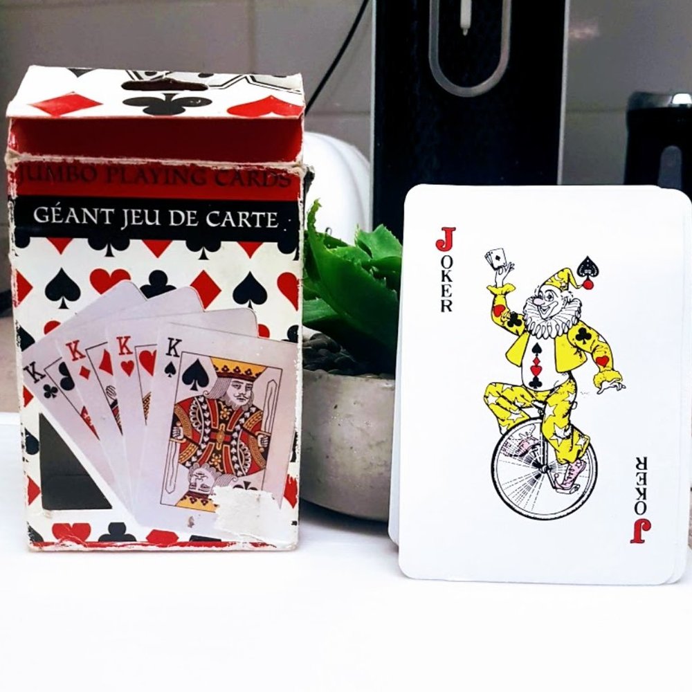 #T1 Jumbo Playing Cards